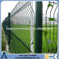 3.8/4.0mm polyester coating bending welded wire mesh fence